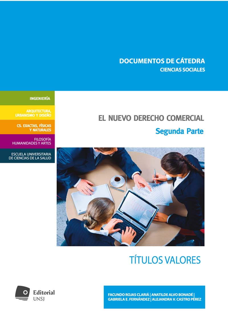 El nuevo Derecho Comercial Títulos valores